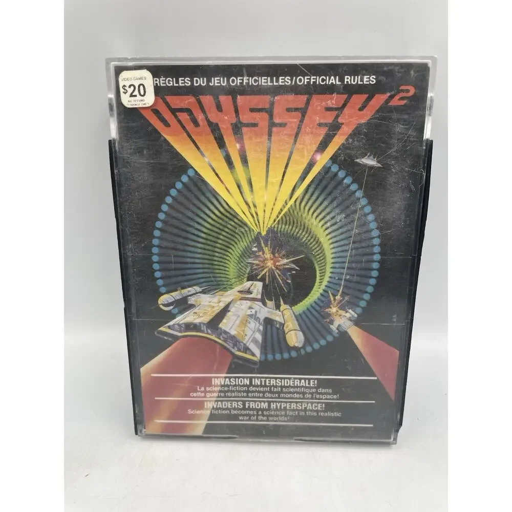 Odyssey 2 Invaders From Hyperspace Complete CIB Tested Works 1979 Magnavox